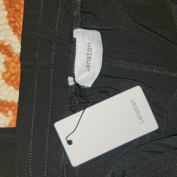 NWT- LANSTON WIDE LEG PINTUCK PANT SIZE  LARGE - Picture 8 of 14